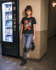 Camiseta Básica Hey Ho Let's Go Feminina Preto