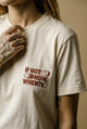 Camiseta Básica If Not Now, When? Feminina Off-White