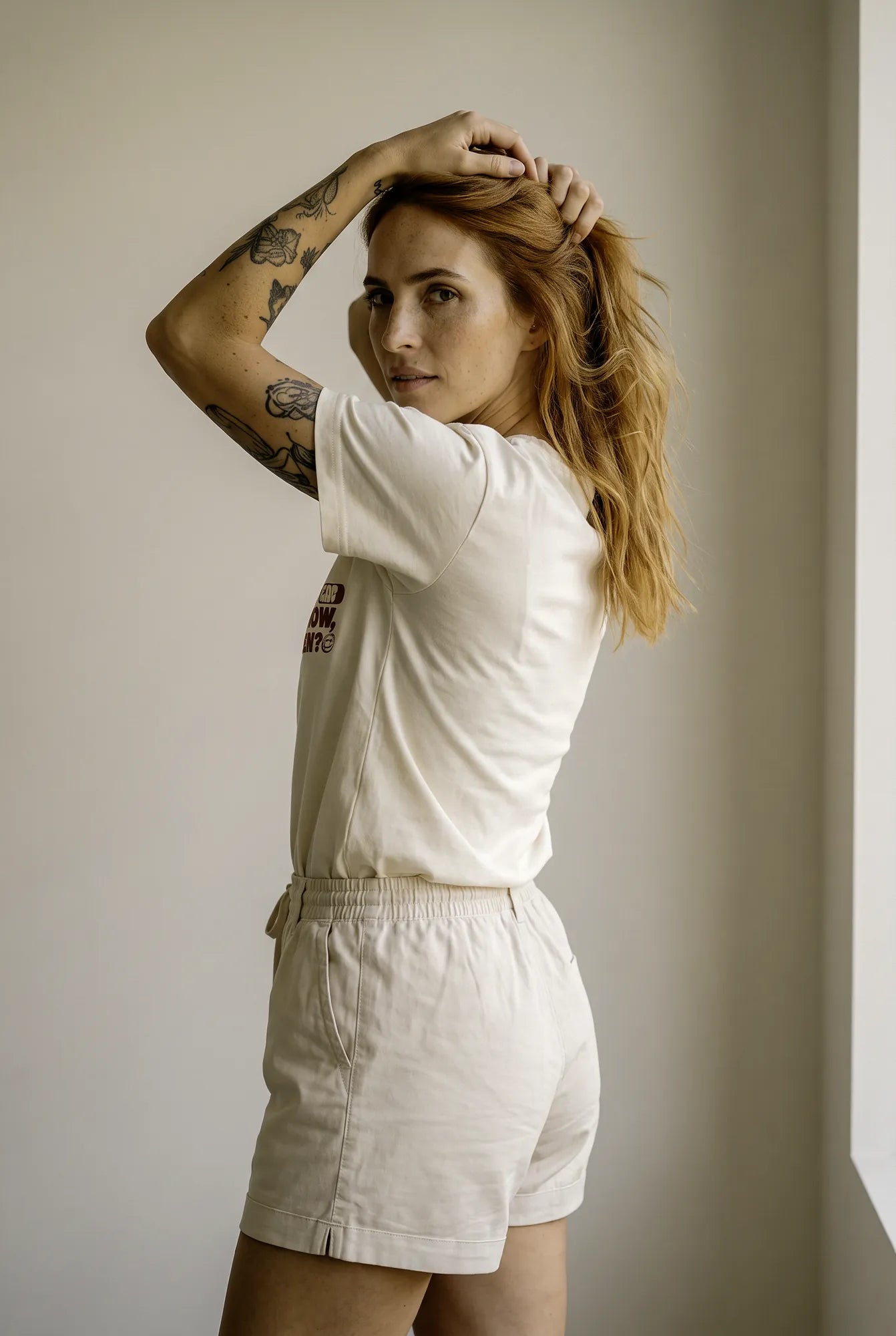 Camiseta Básica If Not Now, When? Feminina Off-White