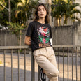 Camiseta Básica It's Called Freefall — Rainbow Kitten Surprise Feminina Preto