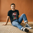 Camiseta Básica It's Called Freefall — Rainbow Kitten Surprise Masculina Preto