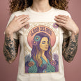 Camiseta Básica Lana Del Rey Feminina Off-White