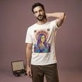 Camiseta Básica Lana Del Rey Masculina Off-White