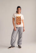 Camiseta Básica Lugar ao Sol Feminina Off-White
