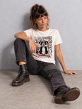 Camiseta Básica Mr. Pickles Feminina Off-White