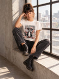 Camiseta Básica Mr. Pickles Feminina Off-White