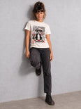 Camiseta Básica Mr. Pickles Feminina Off-White