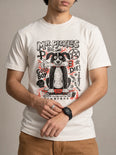 Camiseta Básica Mr. Pickles Masculina Off-White