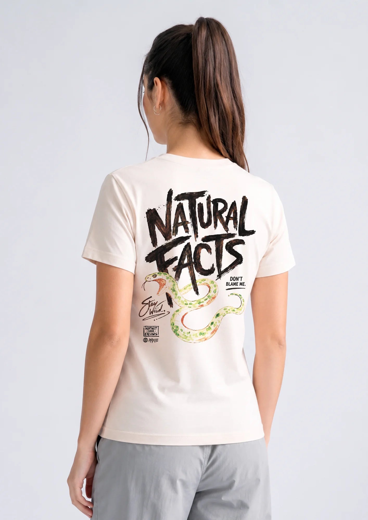 Camiseta Básica Natural Facts - Feminina