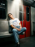 Camiseta Básica Neurodesligado Feminina Off-White