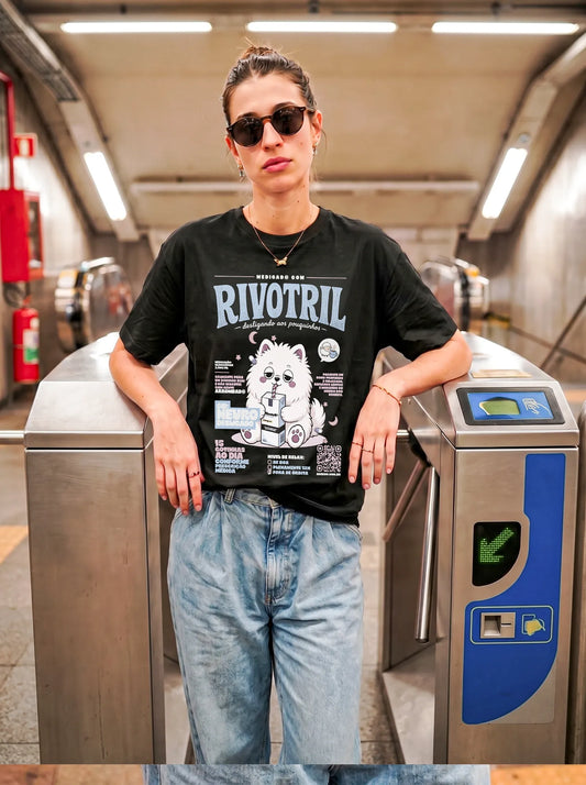 Camiseta Básica Neurodesligado Feminina Preto