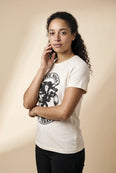 Camiseta Básica No Fue Magia, Fue Terapia Feminina Off-White