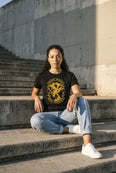 Camiseta Básica No Fue Magia, Fue Terapia Feminina Preto