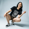 Camiseta Básica Para Cambiar la Realidad Feminina Preto