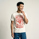 Camiseta Básica Para Cambiar la Realidad Masculina Off-White