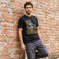 Camiseta Básica Quem Domina a Percepção, Controla o Resultado Masculina Preto