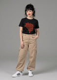 Camiseta Básica Radicalizar Ecologistas, Ecologizar Radicais Feminina Preto
