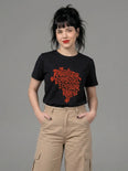 Camiseta Básica Radicalizar Ecologistas, Ecologizar Radicais Feminina Preto