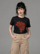Camiseta Básica Radicalizar Ecologistas, Ecologizar Radicais Feminina Preto