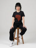 Camiseta Básica Radicalizar Ecologistas, Ecologizar Radicais Feminina Preto