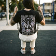 Camiseta Básica Raise Hell Sleep Well Feminina Preto