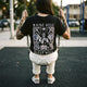 Camiseta Básica Raise Hell Sleep Well Feminina Preto