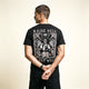 Camiseta Básica Raise Hell Sleep Well Masculina Preto