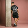 Camiseta Básica Raise Hell Sleep Well Masculina Preto