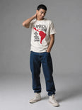 Camiseta Básica Soy América Latina Masculina Off-White