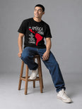 Camiseta Básica Soy América Latina Masculina Preto