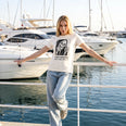 Camiseta Básica Stay Positive Feminina Off-White