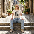 Camiseta Básica Stay Positive Feminina Off-White