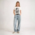 Camiseta Básica Stay Positive Feminina Off-White