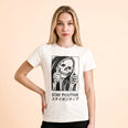 Camiseta Básica Stay Positive Feminina Off-White