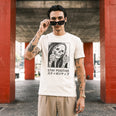 Camiseta Básica Stay Positive Masculina Off-White