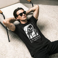 Camiseta Básica Stay Positive Masculina Preto