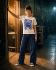 Camiseta Básica Where Is My Mind Feminina Off-White