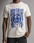 Camiseta Básica Where Is My Mind Masculina Off-White