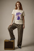 Camiseta Básica World Tour 1973 Feminina Off-White