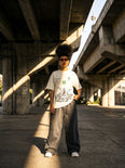 Camiseta Oversized 10 da Favela Sabotage Feminina Off-White