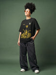 Camiseta Oversized 10 da Favela Sabotage Feminina Preto