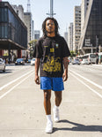 Camiseta Oversized 10 da Favela Sabotage Masculina Preto
