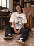 Camiseta Oversized Carlos Marighella Feminina Off-White