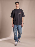 Camiseta Oversized Greetings from Vice City Leonida Masculina Preto