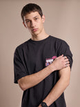 Camiseta Oversized Greetings from Vice City Leonida Masculina Preto