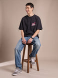 Camiseta Oversized Greetings from Vice City Leonida Masculina Preto