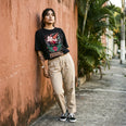 Camiseta Oversized It's Called Freefall — Rainbow Kitten Surprise Feminina Preto