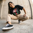 Camiseta Oversized It's Called Freefall — Rainbow Kitten Surprise Feminina Preto