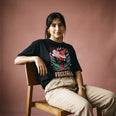 Camiseta Oversized It's Called Freefall — Rainbow Kitten Surprise Feminina Preto
