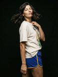 Camiseta Oversized Meu Brasil Feminina Off-White